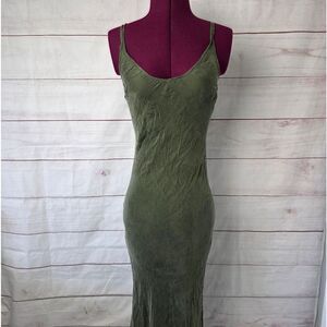 Posse Green Bodycon Maxi Dress Womens Size XS